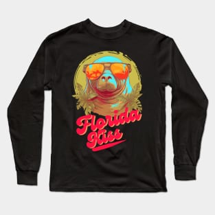 florida keys retro Long Sleeve T-Shirt